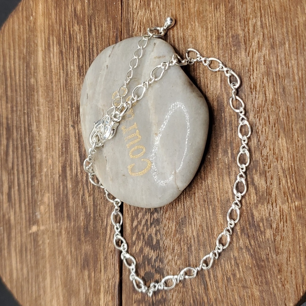 Sterling delicate chain bracelet B3213‎